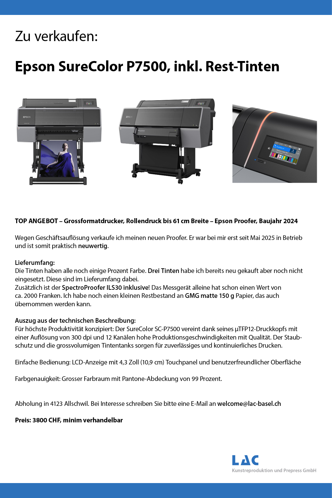 Inserat Proofer Web neu